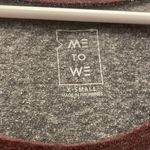 Me to We  XS baseball tee comfy ecco brand gray and brown Photo 1
