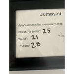 Old Navy Waist-Defined Wide-Leg Jumpsuit Size XXL Warm Taupe V Neck Cap Sleeve Photo 12