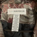 Sag Harbor Vintage Tapestry Floral Blazer Women’s Size 16 Long Sleeve Jacket Photo 8