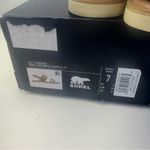 Sorel NIB Ella III Slingback Sandal Honest Beige Rose Gold Leather Strap Comfort Photo 5