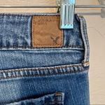 American Eagle AEO Distressed Patched Colorful Factory Stitching Skinny Jeans Photo 12