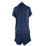 Tommy John Blue Umbrella Button Down Short Sleeve Shorts Pajama Sleepwear Set M Size M Photo 1
