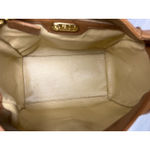 Fendi Vintage  S.A.S. Roma Caramel Leather Shoulder Bag with Buckle Flap Photo 7