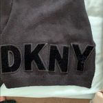 DKNY  Knit Scarf Velvet in Black NWT Photo 3