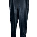 Pretty Little Thing NWT Faux Leather Pants Womens 6 Tall Black High Waist Clubwear Photo 2