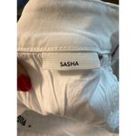 Paige  Sasha Wide-Leg Ankle Jeans White NWOT Size 27 Photo 11