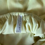 Lucy in the Sky  Dress Yellow Mini Photo 3