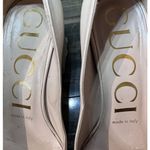 Gucci  Cream Horsebit Ballet Pump Flats Women's Heels Size 6 Photo 5