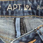 Apt. 9 057.  Bootcut Modern Fit Blue Straight Flare Denim Pants Jeans 4 Photo 6
