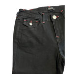 True Religion  Jeans Womens 26 Jennie Curvy Midrise Super Skinny Black Pink NWT Photo 2