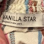 Vanilla Star Jeans 🌺VANELLA STAR LINEN BLEND STRIPPED BOHO WIDE LEG PANTS SIZE XL🌺 Photo 4