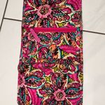 Vera Bradley Multicolor Floral Wallet with Pink Trim Photo 1