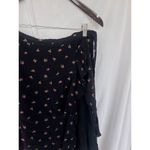 & Other Stories Paris Atelier & Other Stories Skirt Women’s 6 Black Floral Midi Ruffle Wrap Photo 3