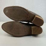 Seychelles  Deep Sea Gray Suede Leather Woven Ankle Boots Women Size 8.5 Western Photo 12