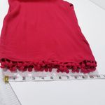 ZARA Pom Pom Red Jumpsuit Photo 7