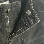 London Jean The Christie Fit Chino Stretch Women Black Corduroy Pant Sz 6 Short Photo 5