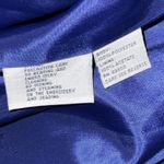 Elegant Long Sleeve Blue Dress Suit Purple Size 12 Photo 5