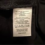 Loft  Outlet Soft Knit V-Neck‎ Pullover Long Sleeve Hoodie Black Size Small Photo 4