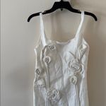 Farm Rio Off-White Sleeveless Euroflax Premium Linen Mini Dress,SZ XXSmall, $290 Photo 4