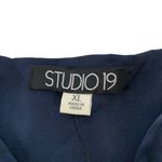 Studio 19 Dress XL Blue Fit Flare NWT Evening Cocktail Party‎ Formal Photo 3