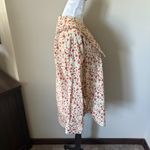 English Factory  Womens Peter Pan Collar Floral Blouse Shirt Top Medium Photo 4