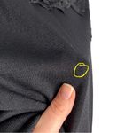 Adiva Black Lace Mock Neck Sheer Yoke Knit Sleeveless Blouse Size M Photo 5