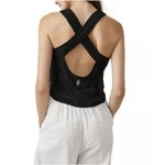 Free People Movement Keep Away Tank Top Black Size M Photo 1