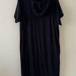 Athleta Coaster Short Sleeve Hood Sweatshirt Dress - large tall Photo 4