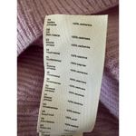 Maje  Madina Ribbed V-Neck Cashmere Sweater in Lilac Purple Size 2/ Medium Photo 4