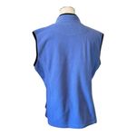Fresh Produce  Light Periwinkle Blue Zipper Sleeveless Fleece Vest XL Photo 3