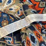 Ariat Wondrous Tunic Women's Size Large Semi Sheer Lightweight Geometric Print Photo 8