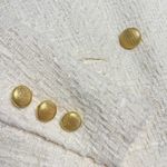 Jason Wu  white textured blazer with gold buttons  Photo 3