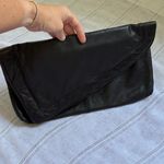 Pioneer Vintage 80s Black Leather Fold Over Clutch. Photo 12