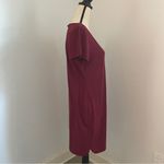 Vibe Sportwear Vibe Sportswear Suede Bodycon Dress XL Maroon Red Preppy Athleisure Streetwear Photo 2