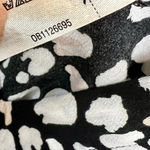 Free People  Women's Bare It All Black Animal Print Bodysuit Size L Lace NEW Photo 9