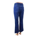 Anthropologie  Pilcro Blue Corduroy High Waisted Flared Bootcut Trousers Pants 28 Photo 2