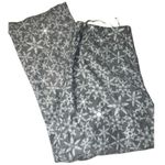 ADonna pretty comfy soft gray 2 piece pj set with snowflakes! Size L Photo 5