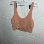 Aerie  Coral Ribbed Tank Top Photo 1