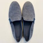 Vince  Blair Suede Slip On Sneaker Flat Shoes Indigo Blue Leather 8.5 Low Top Photo 4