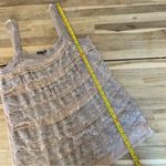 EXPRESS  Beige Tiered Lace Tank L Photo 3