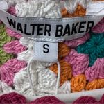 Walter Baker  Brayla Top Women’s Size Small Daizy Crochet Tank‎ Sweater Photo 6