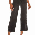 Boyish  Mikey Black Beauty High Rise Wide Leg Ankle Jeans Size 24 Photo 0