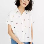 Madewell Button Up Top Photo 0