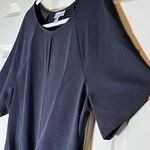 Allison Joy  Black Short Sleeve Mini Dress - Size Medium Photo 3