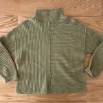 Sonoma  Sage Green Women's Cowl Neck Sweater Photo 0