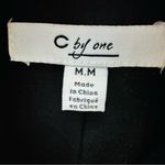 Silver Shimmering Blazer with Relaxed Open Front Size M Photo 2