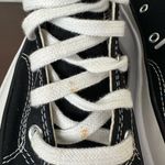 Converse Unisex Run Star Hike Black and White Canvas Platform Shoe M 7.5/W 9 Photo 3