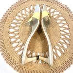 Gucci Ivory Leather Slide Sandals Horse Bit Metal Detail Women 9B Photo 13