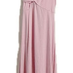 Pink Asymmetrical Sweetheart Sundress for Weddings Size L Photo 0
