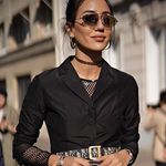 Christian Dior women’s J5G0T Stellaire 5 gold metal gradient sunglasses Photo 18